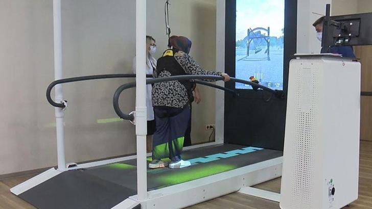 Parkinson hastaları VR teknolojisi ile yeniden adım atabilecek