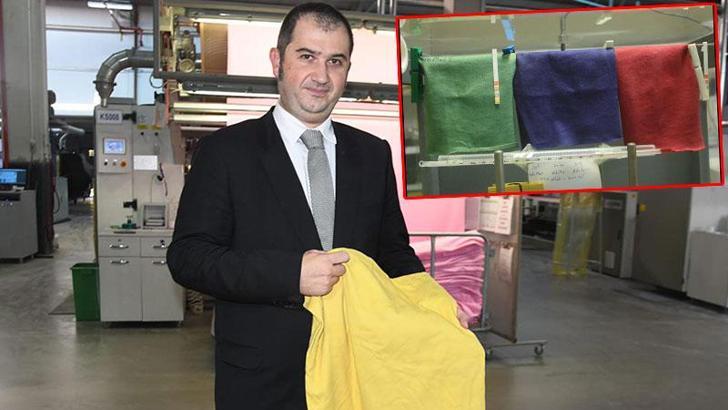 Prof. Dr. Atav: İnsan sağlığının tehdit olduğu ortamda renk değiştiren kumaş ürettik
