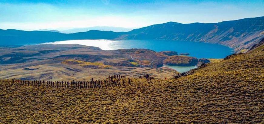 Fall at Nemrut Crater Lake