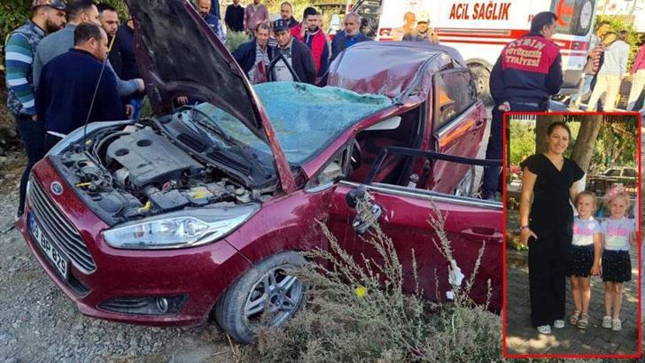 Takla atan otomobilde yaralanan ikizler taburcu oldu, annelerinin tedavisi sürüyor