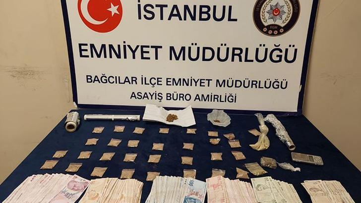 Bağcılar'da narkotik operasyonu, 3 şüpheli tutuklandı