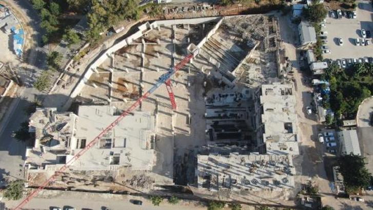 Mersin İl Müftülüğü Yerleşkesi inşaatı ilerliyor