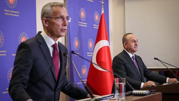 Bakan Çavuşoğlu NATO Genel Sekreteri Stoltenberg ile bir araya geldi