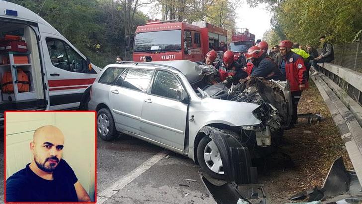 Karşı şeride geçen otomobil, halk otobüsü ile çarpıştı: 1 ölü, 5 yaralı