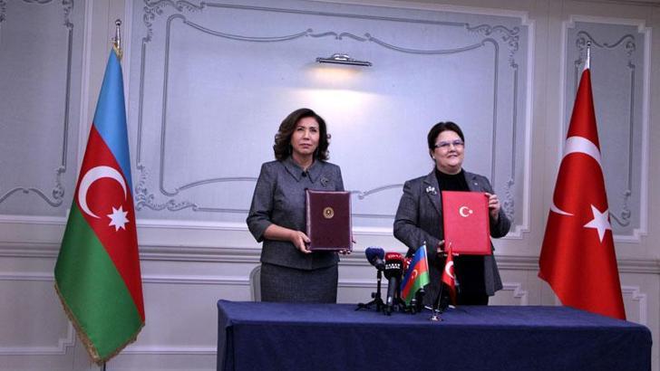 Türkiye ile Azerbaycan arasında aile, kadın ve çocuk politikaları alanında işbirliği protokolü imzalandı