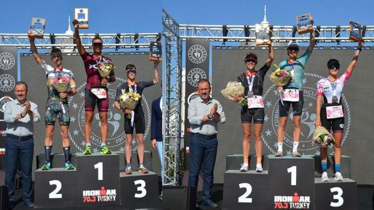 Ironman Türkiye'de erkeklerde Soloduha, kadınlarda Matthews şampiyon oldu