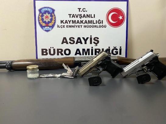 Kütahya'nın Tavşanlı ilçesinde asayiş denetimi