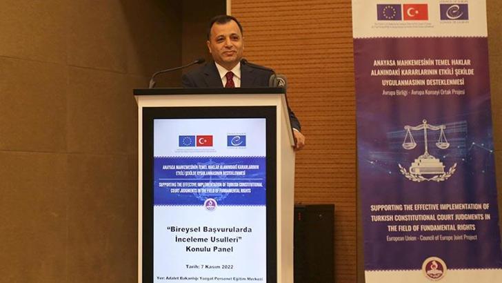 AYM Başkanı Arslan: Temel hak ve özgürlüklerin korunmadığı yerde gelişme sağlanmaz