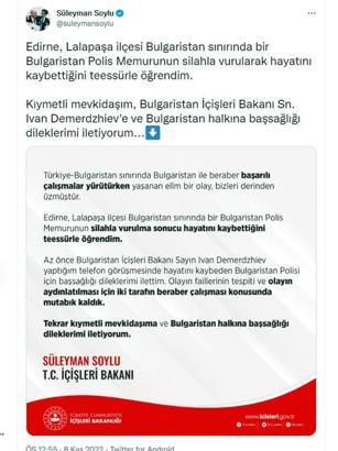 Kaçak göçmenlerle sınırda çatışma; 1 Bulgar polisi öldü