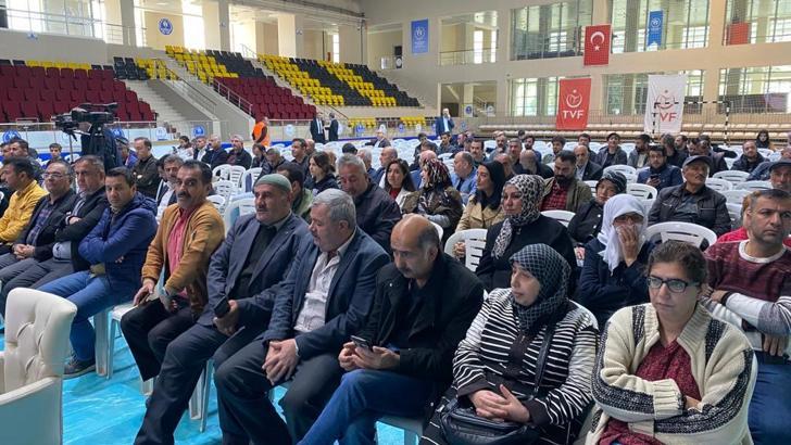 Siirt’te 'İlk Evim, İlk İş Yerim' projesinde 950 konut için kura çekimi yapıldı