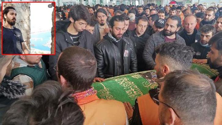 'Yol verme' kavgasında öldürülen motokurye Samet toprağa verildi