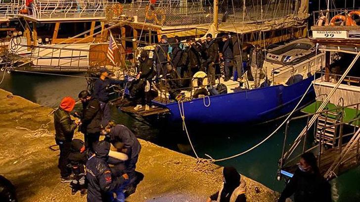Antalya'da göçmen kaçakçısı 9 kişi, tutuklandı