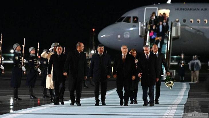 TDT Zirvesi kapsamında Orban ve Mirziyoyev ikili görüştü