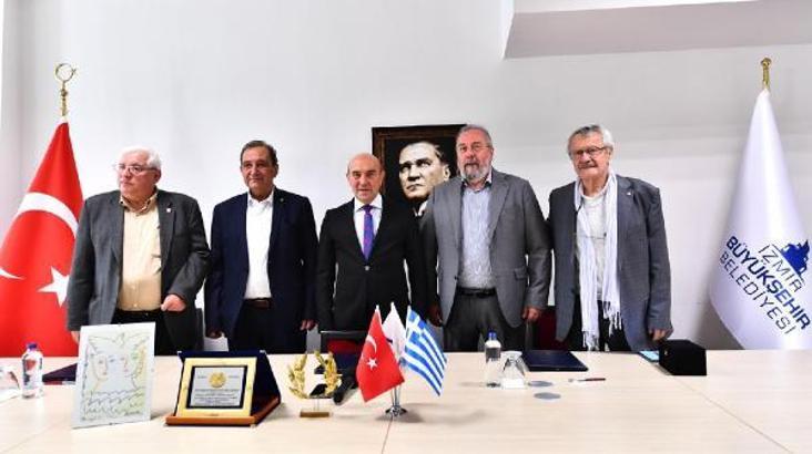 Ege'in iki yakası için 'Dostluk ve İşbirliği Beyanı' imzaladılar