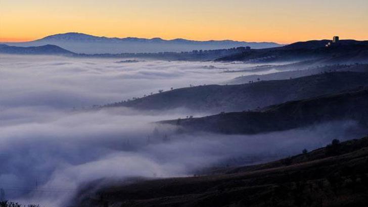 Elazığ’da yoğun sis