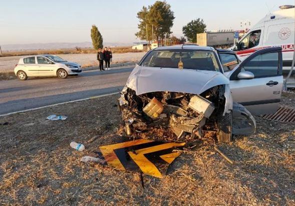 Dazkırı'da kaza: 5 yaralı