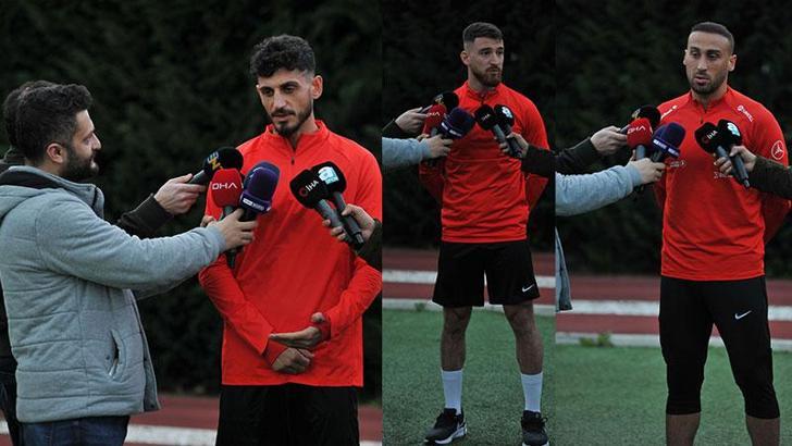 Cenk, Salih ve Samet'ten milli takım yorumu