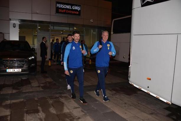 İskoçya Milli Takımı, Diyarbakır’a geldi