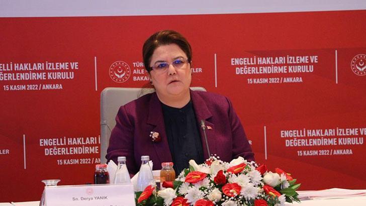 Bakan Yanık: Kamuda çalışan engelli sayısını 11 kat artırdık
