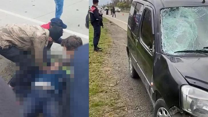 Köpeklerden kaçarken aracın çarptığı temizlik işçisi öldü