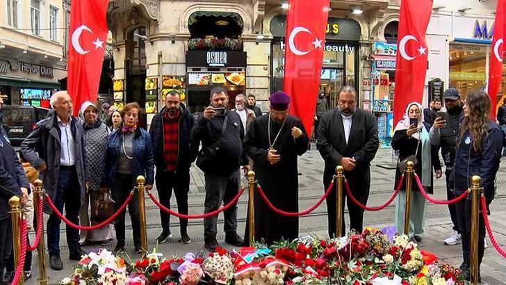 Patrik Maşalyan terör saldırısının olduğu noktada dua etti