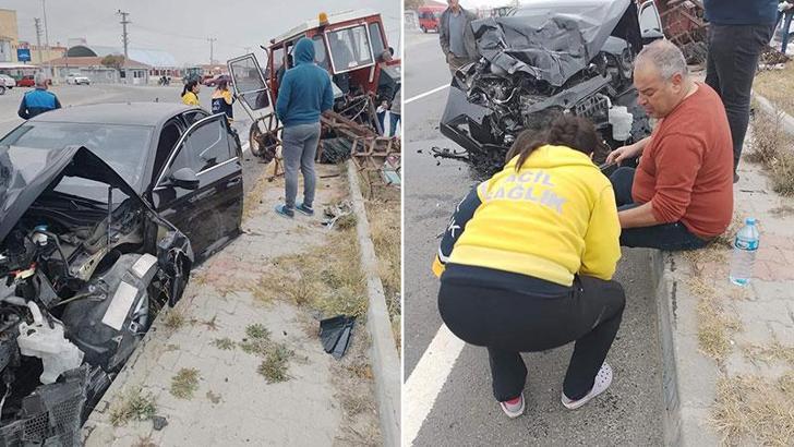 Enez Belediye Başkanı Günenç, trafik kazasında yaralandı