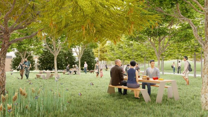 Kara Surları Millet Bahçesi Projesi’nin 1’inci etabında sona gelindi