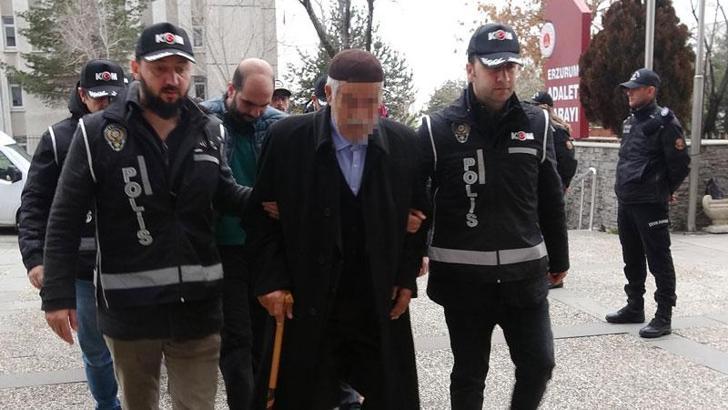 Erzurum'da 'Girdap' operasyonunun 8 şüphelisi adliyede