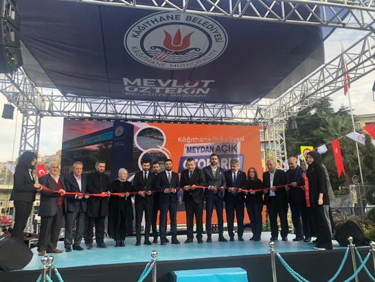 Kâğıthane'de 'Meydan Açık Otoparkı' hizmete açıldı