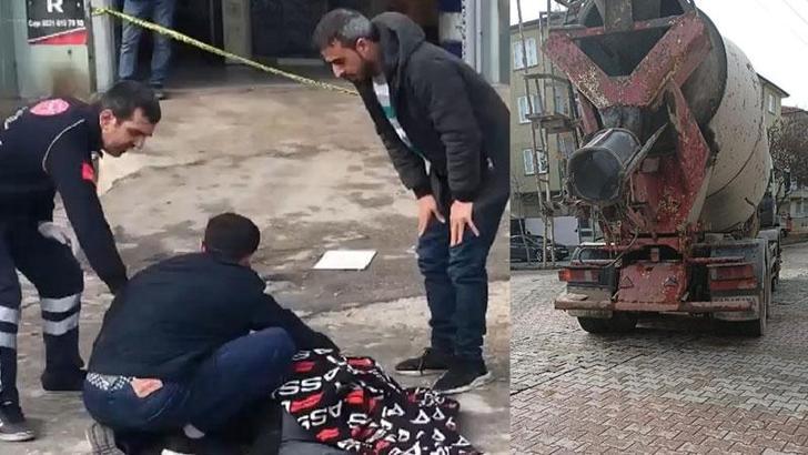 Elazığ’da beton mikserinin çarptığı kadın öldü