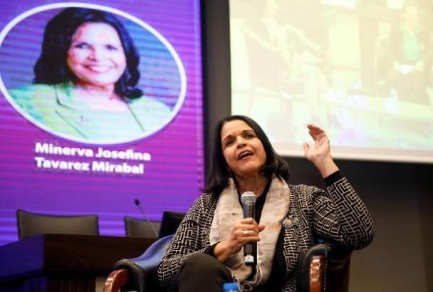 Mirabal, 'Demokrasi, İnsan Hakları ve Kapsayıcılık' konulu söyleşiye katıldı