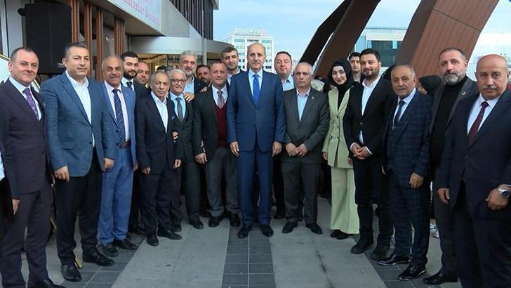 Numan Kurtulmuş, Kağıthane Muhtarlar Derneği açılışına katıldı