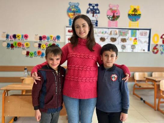 Çisem öğretmenden özel öğrencilerine özel sınıf