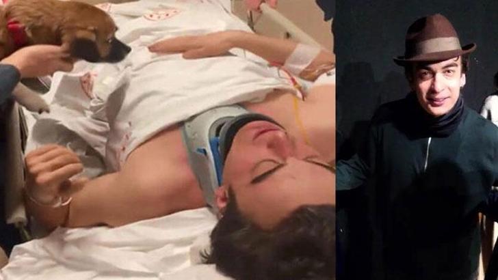 Kazada yaralanan Oyuncu Sergen Deveci: Gayet iyiyim