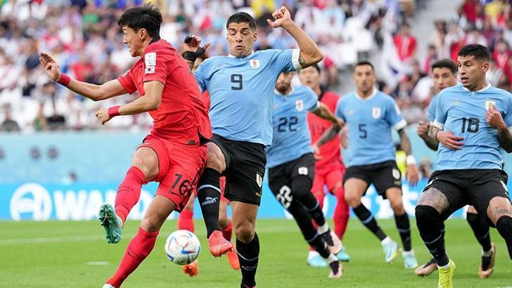Uruguay ile Güney Kore berabere kaldı