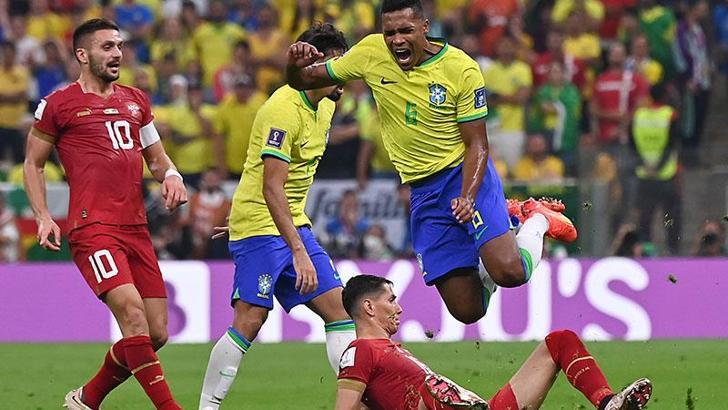 Brezilya, Sırbistan'ı 2-0'la geçti