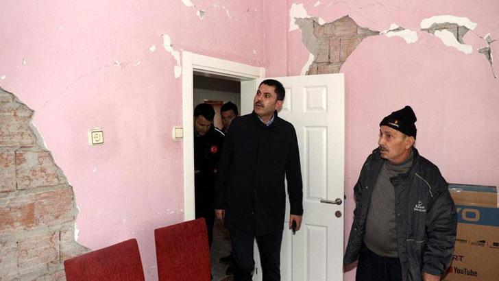 Bakan Kurum: Düzce'de 181 yapı ağır hasarlı