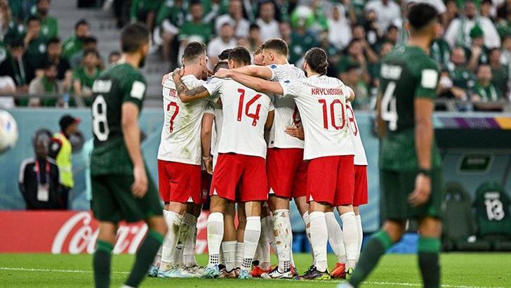 Polonya, Suudi Arabistan'ı 2-0'la geçti