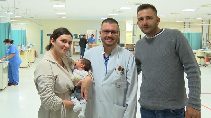 Kalp tedavisi için Kosova’dan uçak ambulansla gelen minik Tiar, sağlığına kavuştu