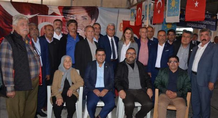 Serik İYİ Parti'de Bodur güven tazeledi