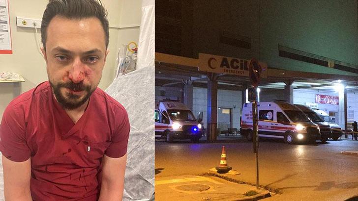 Şanlıurfa’da saldırıya uğrayan doktorun burnu kırıldı