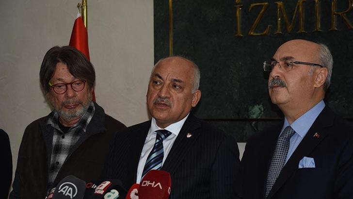 TFF Başkanı Büyükekşi, İzmir'de Vali Köşger ve kulüplerle buluştu