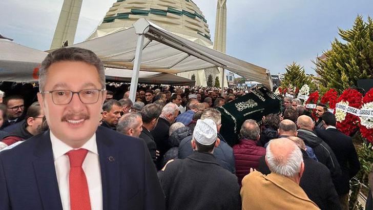 Ak Parti Düzce İl Koordinatörü Celal Erdoğan son yolculuğuna uğurlandı