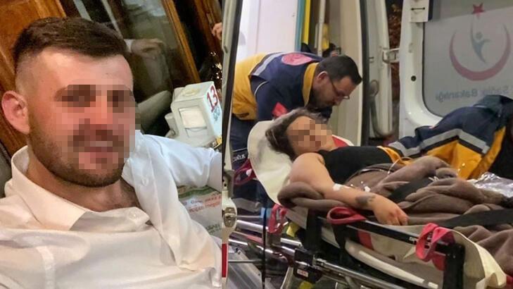 Tartıştığı eşini 6 yerinden bıçaklayıp, ağır yaraladı