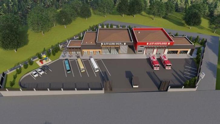 Balıkesir Büyükşehir Belediyesi'nden Balya'ya terminal ve itfaiye istasyonu