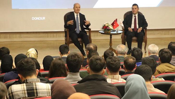 YÖK Başkanı Özvar, Kastamonu'da öğrencilerle bir araya geldi