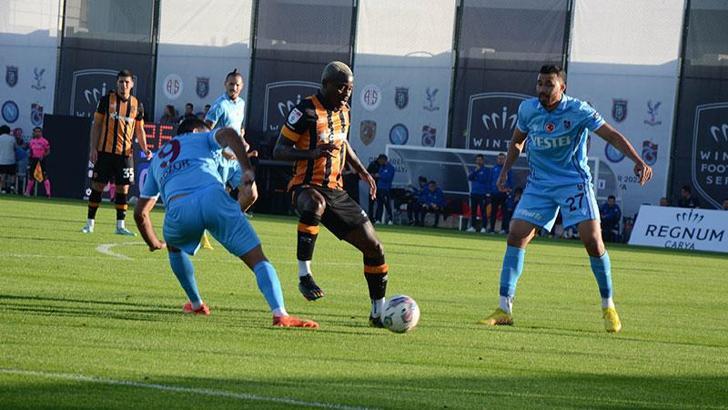 Hull City hazırlık maçında Trabzonspor ile berabere kaldı