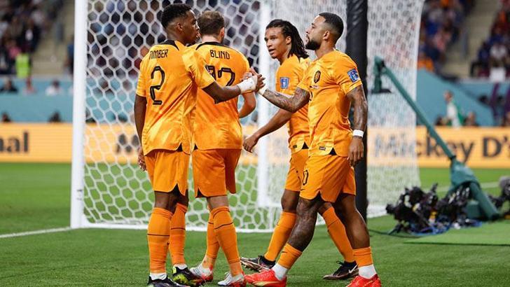 Dünya Kupası’nda ilk çeyrek finalist Hollanda