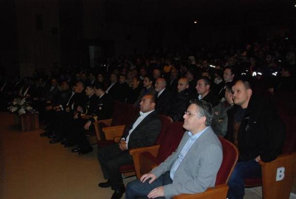 Amasra'da Madenciler Günü'nde Madenci Anıtı'na çelenk bırakıldı (3)