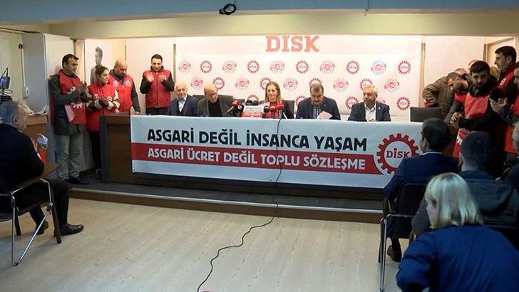 DİSK: Asgari ücret 13 bin 200 lira olmalı